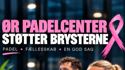 Lyserød søndag Padel skærme