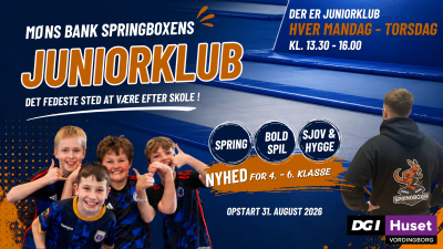 Skærm vandret Juniorklub